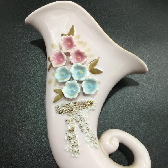 Kalk German Porcelain Romantic Chic Vases - Picture 8 of 9